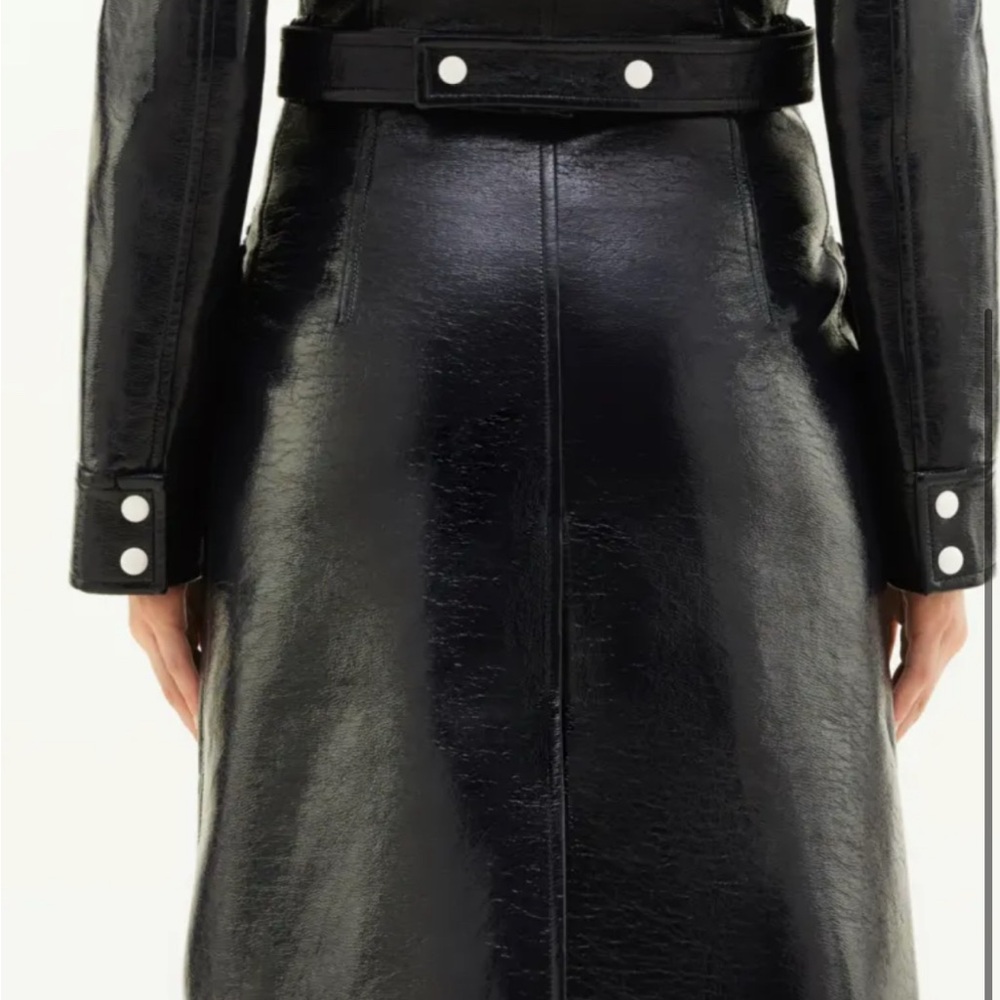 Courreges Reedition Vinyl Trench *new* Size 34 Trade 36? - Picture 13 of 16